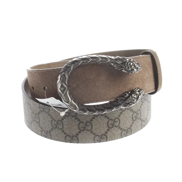 Gürtel, in Dunkelbraun, Leder, Gucci