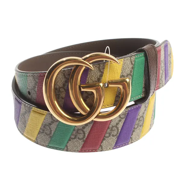 Gürtel, in Mehrfarbig, Leder, Gucci
