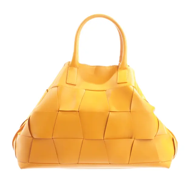 Shopper Bag, in Orange, Leather, Akris