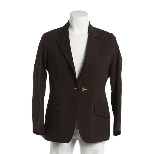 Blazer, in Dunkelbraun, Polyester, Fay