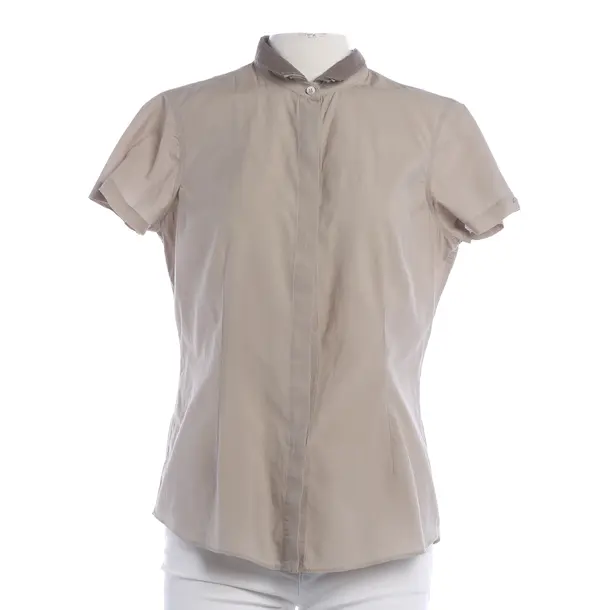 Blouse, in Camel, Linen, Brunello Cucinelli