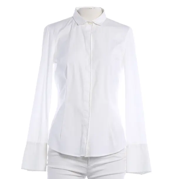 Bluse, in Cream, Baumwolle, Brunello Cucinelli