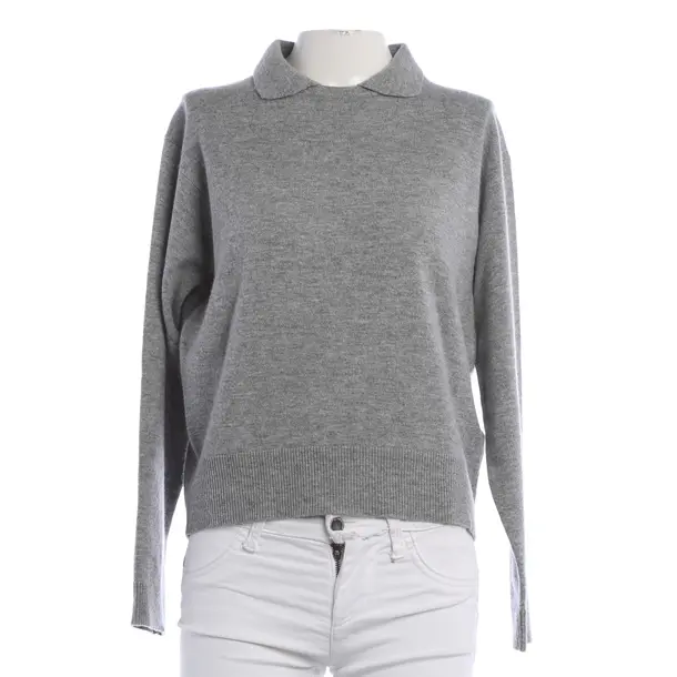 Pullover, in Hellgrau, Wolle, Allude