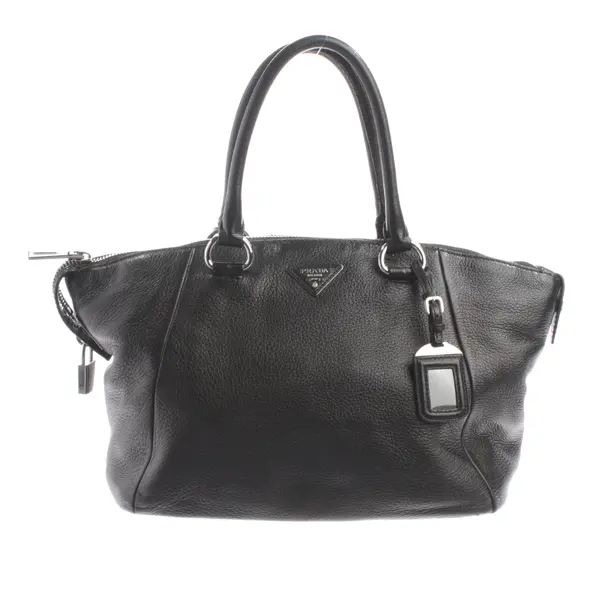 Handtasche, in Schwarz, Leder, Prada