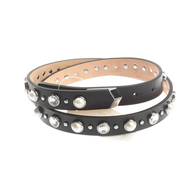 Gürtel, in Schwarz, Leder, Jimmy Choo