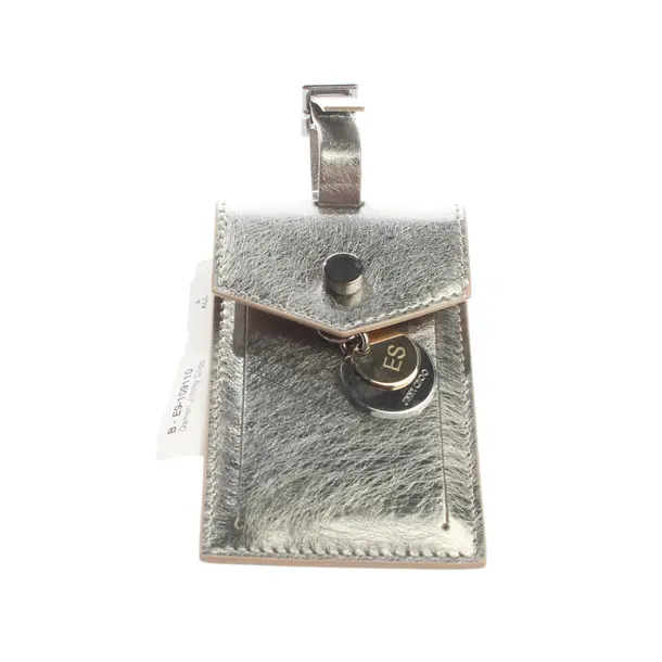 Ciondolo, in argento, Pelle, Jimmy Choo