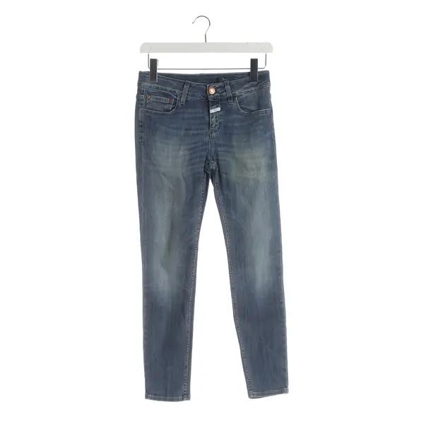 Skinny Jeans, in Blue, Cotton, Closed