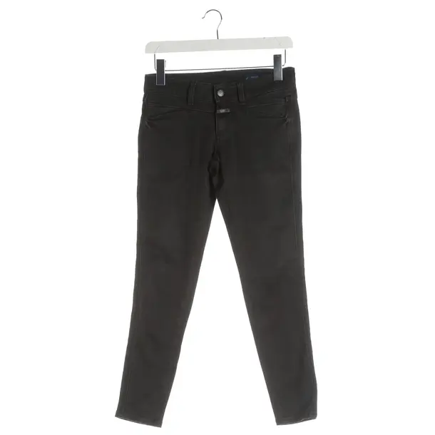 Skinny Jeans, in Dark Gray, Cotton, Closed