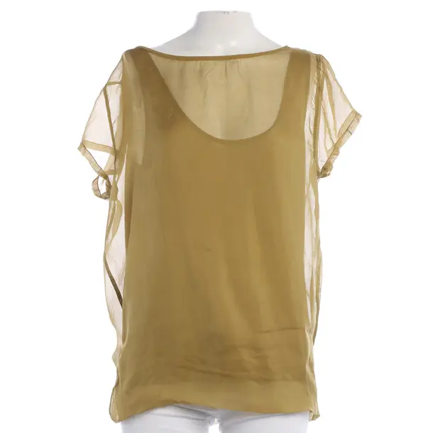 Blouse, in Olive Green, Viscose, Dries van Noten