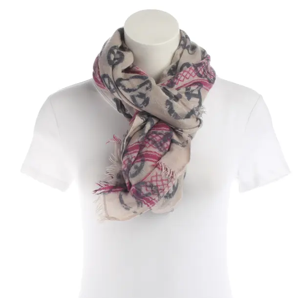 Scarf, in Multicolored, Cashmere, Hemisphere