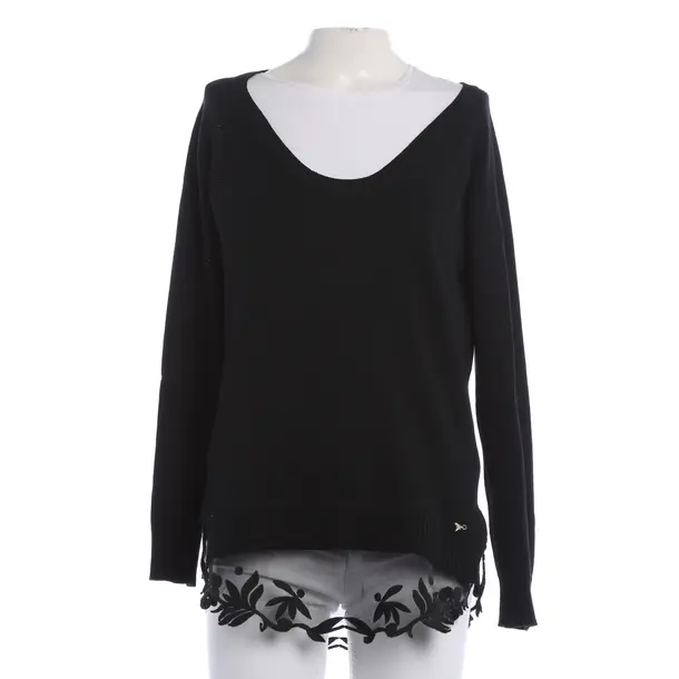 Jumper, in Black, Viscose, Patrizia Pepe