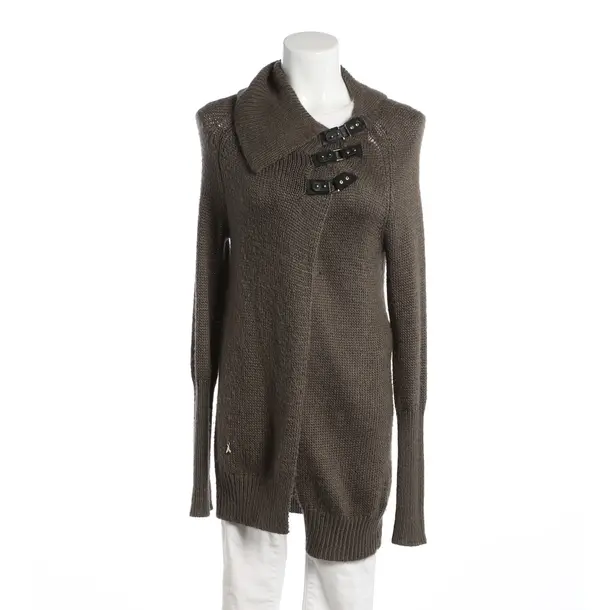 Cardigan, in Olive Green, Acrylic, Patrizia Pepe