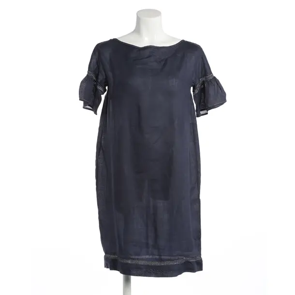 Dress, in Navy, Cotton, Max Mara