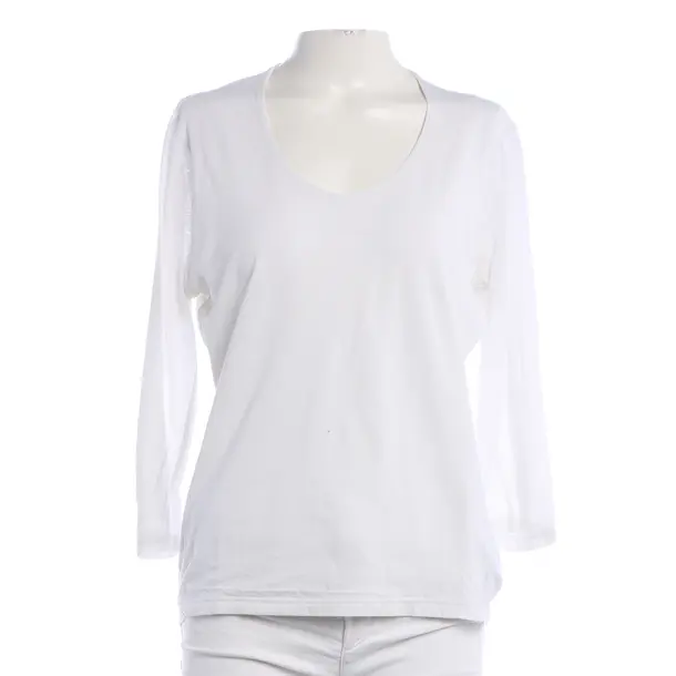 Long Sleeve Shirt, in White, Silk, Allude