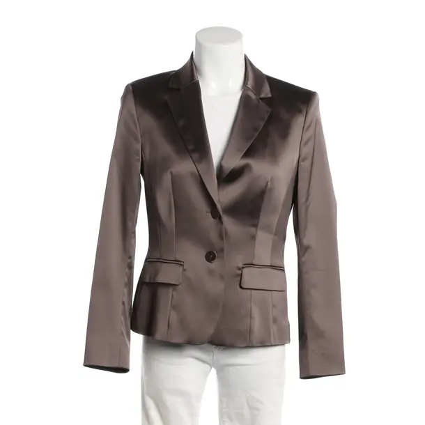 Blazer, in Dunkelbraun, Acetat, Marc Cain