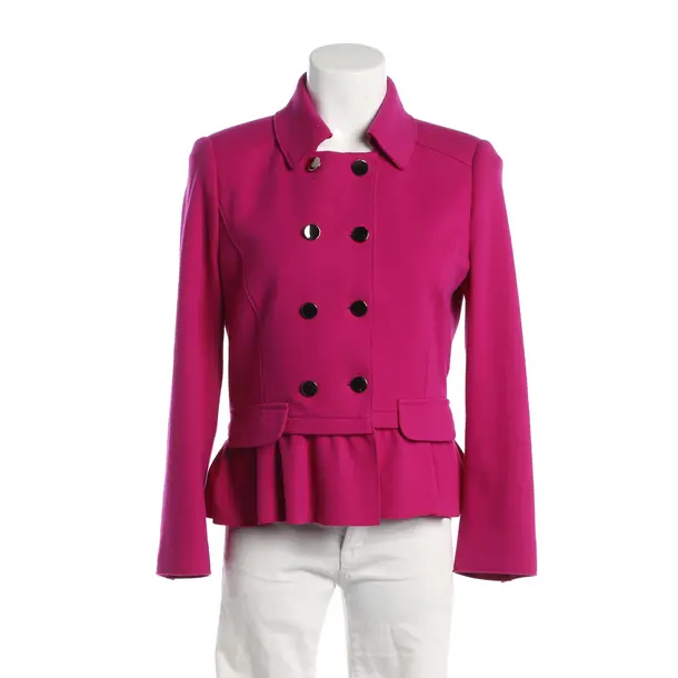 Mid-Season Jacket, in Fuchsia, Wool, Marc Cain