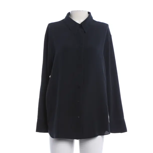 Blouse, in Navy, Silk, Dorothee Schumacher