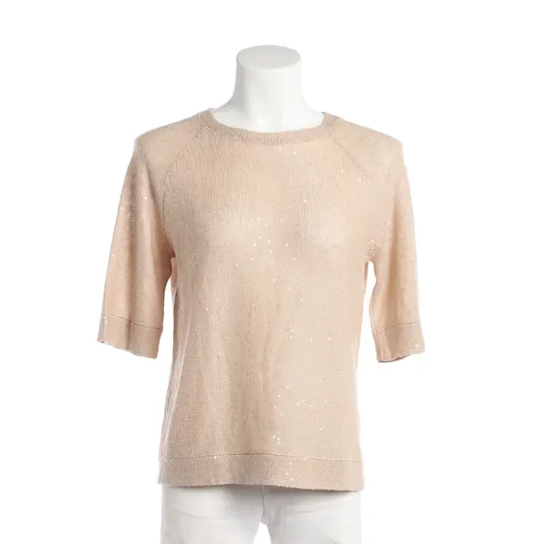 Shirt, in Nude, Leinen, Brunello Cucinelli