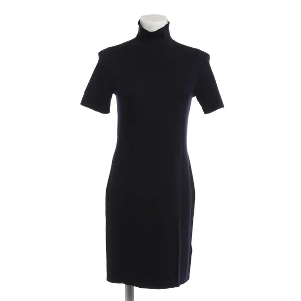 Dress, in Navy, Wool, Allude