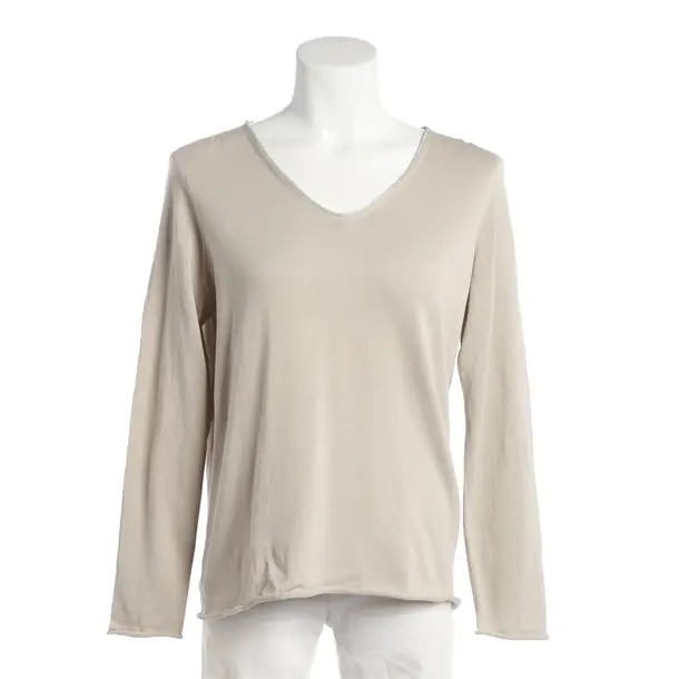 Longsleeve, in Beige, Baumwolle, Fabiana Filippi