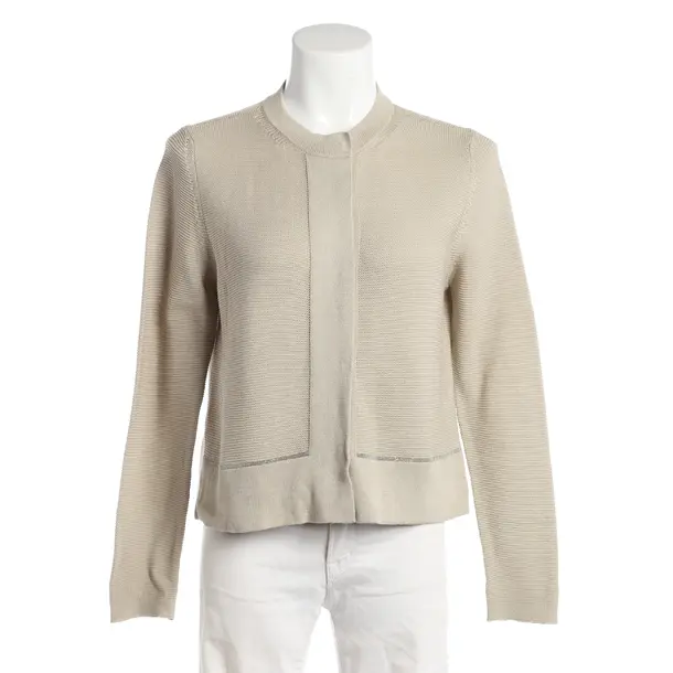 Cardigan, in Beige, Cotone, Fabiana Filippi