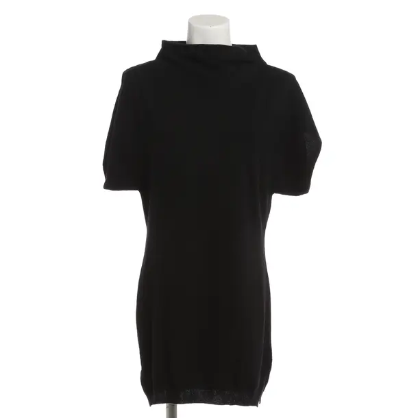 Dress, in Black, Cashmere, Allude