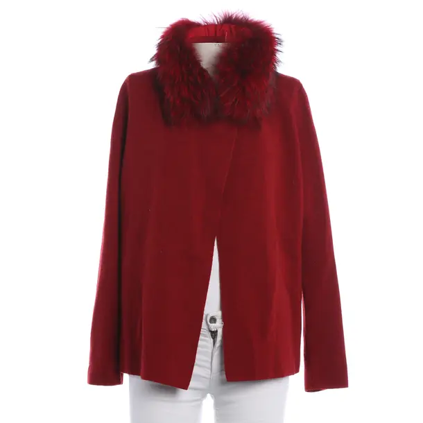 Cardigan, in Rosso, Lana, FFC