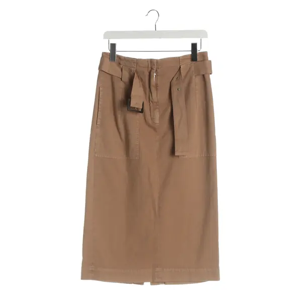 Rock, in Hellbraun, Baumwolle, Peserico