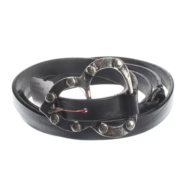 Gürtel, in Schwarz, Leder, Fausto Colato