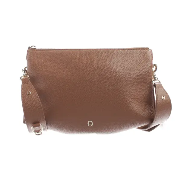 Borsa a cinture a tracolla, in Marrone, Pelle, Aigner