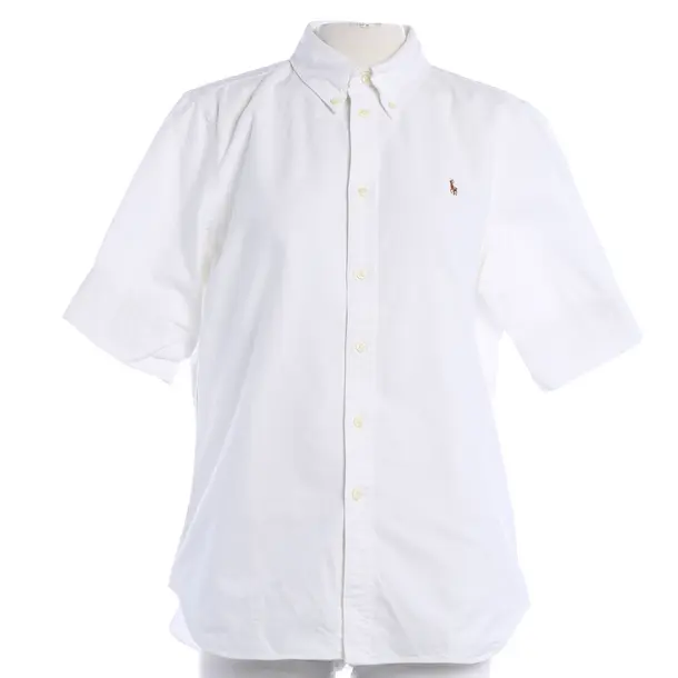 Blouse, in White, Cotton, Polo Ralph Lauren