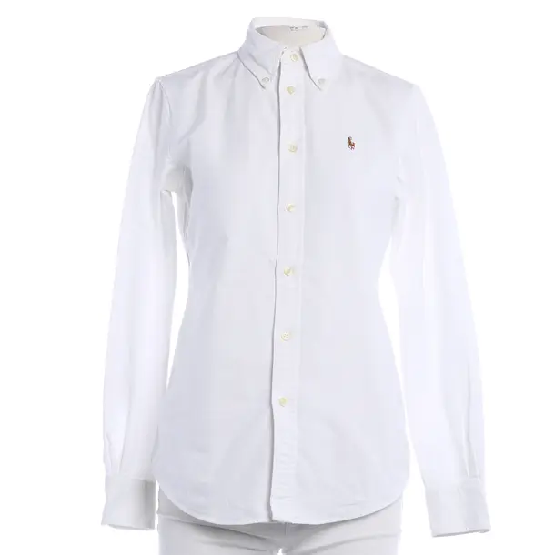 Bluse, in Weiß, Baumwolle, Polo Ralph Lauren