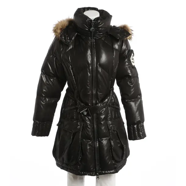 Winter Coat, in Black, Polyester, Sportalm