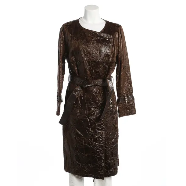 Mid-Season Coat, in Brown, Acetate, Sportalm