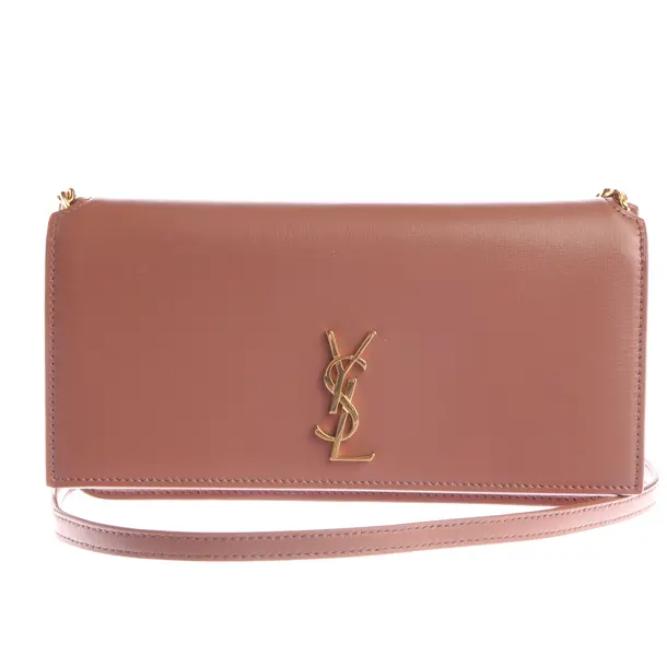 Evening Bag, in Light Pink, Leather, Saint Laurent