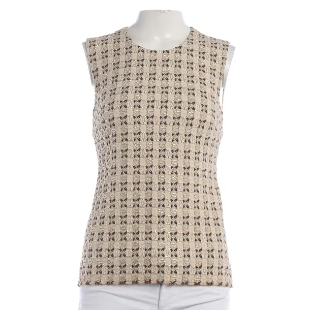 Top, in Light Brown, Polyester, Prada