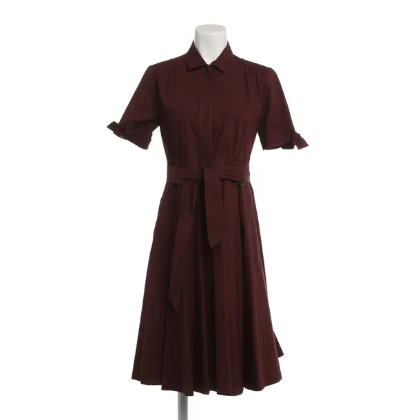 Kleid, in Bordeaux, Baumwolle, Bottega Veneta