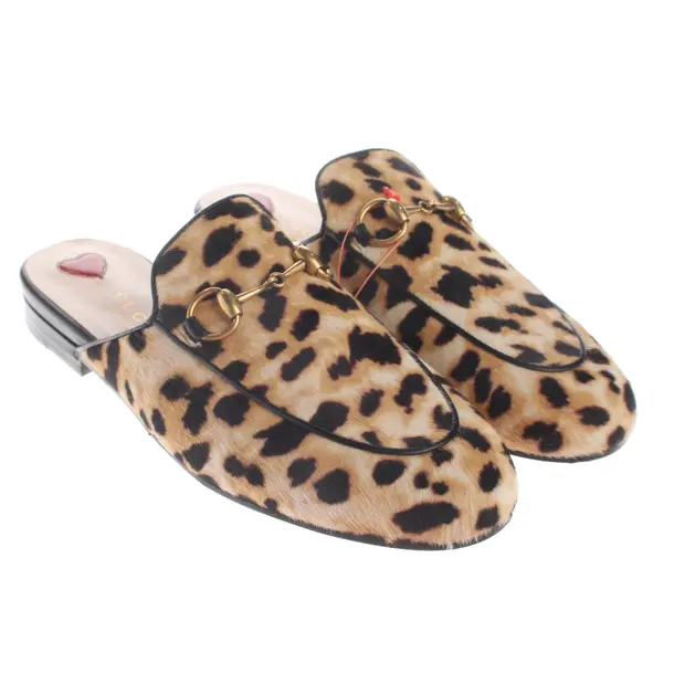 Mules, in Light Brown, Gucci