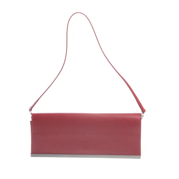 Evening Bag, in Red, Canvas, Louis Vuitton