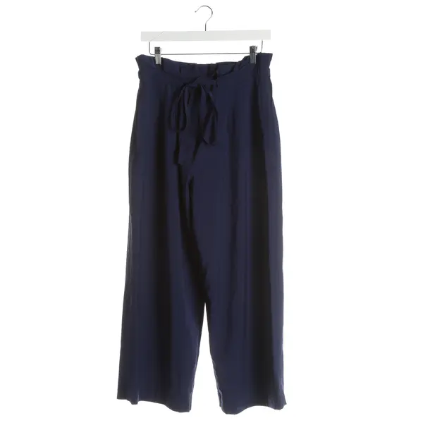 Pants, in Navy, Wool, Odeeh