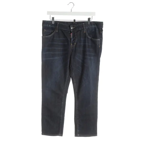 Straight Fit Jeans, in Navy, Cotton, Dsquared