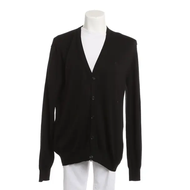 Strickjacke, in Schwarz, Baumwolle, Aigner