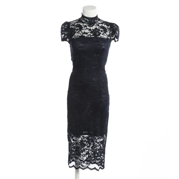 Cocktail Dress, in Navy, Polyimide, Ganni