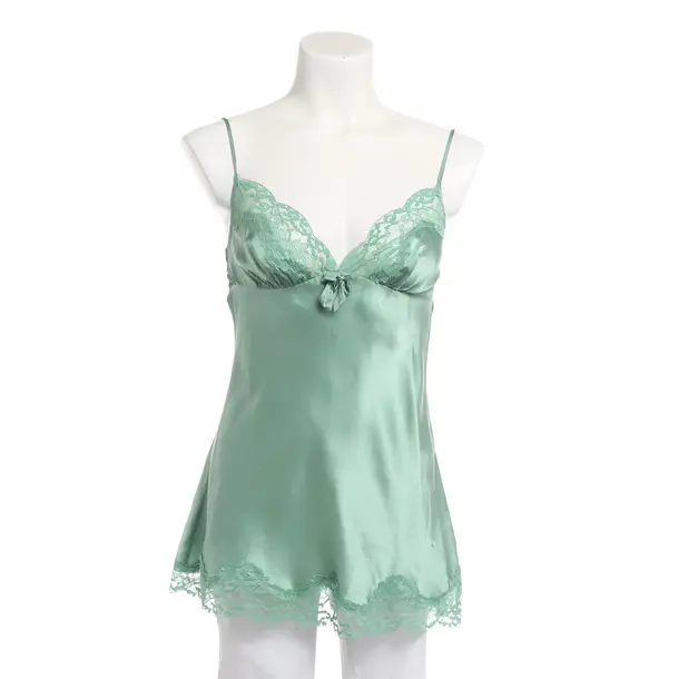 Top, in Grün, Seide, Twin Set