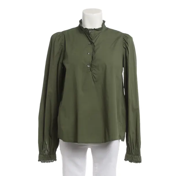 Bluse, in Grün, Baumwolle, Closed