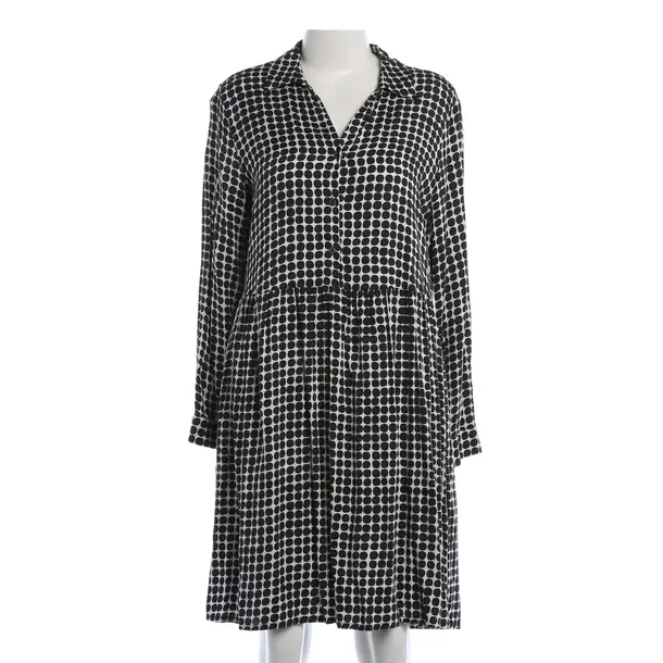 Kleid, in Schwarz, Viskose, 0039 Italy