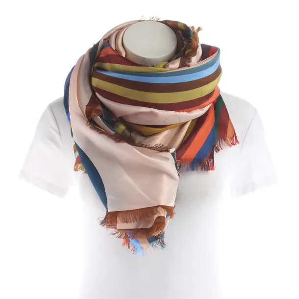 Scarf, in Multicolored, Silk, Odeeh