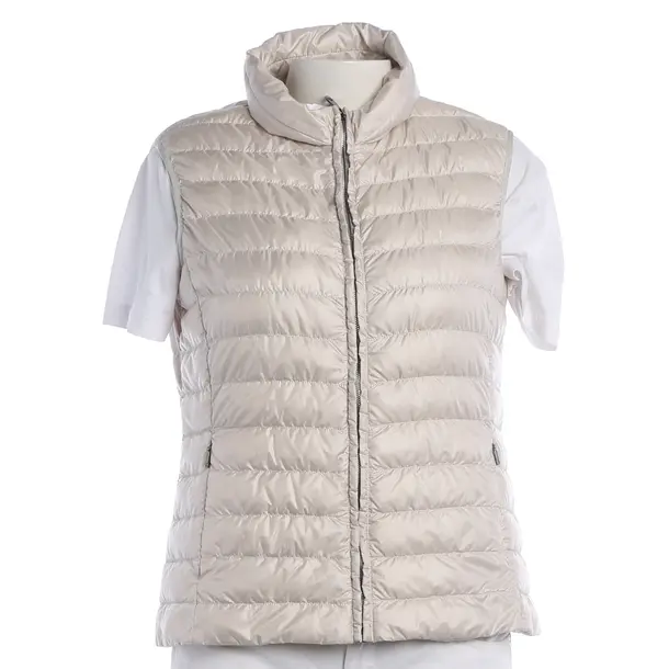 Vest, in Cream, Polyester, Max Mara
