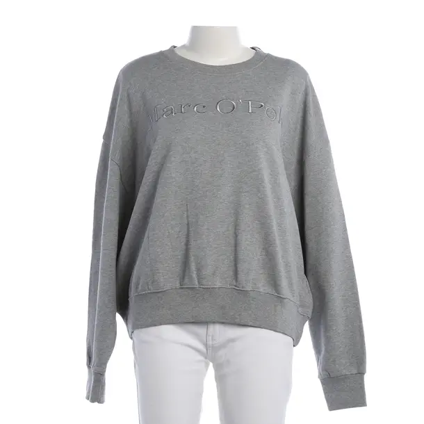 Sweatshirt, in Grau, Baumwolle, Marc O'Polo