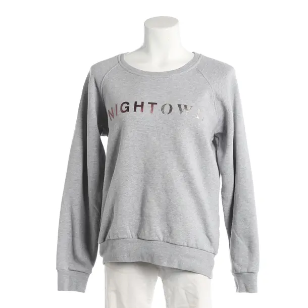 Sweatshirt, in Grau, Baumwolle, Closed
